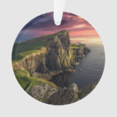 海岸線 |スコットランド、スカイ島 オーナメント (正面)