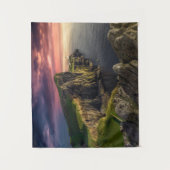 海岸線 |スコットランド、スカイ島 タペストリー (正面)