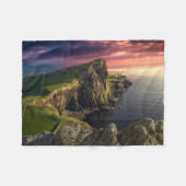 海岸線 |スコットランド、スカイ島 フリースブランケット (正面(横))