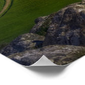 海岸線 |スコットランド、スカイ島 ポスター (角)