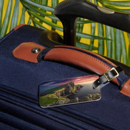 海岸線 |スコットランド、スカイ島 ラゲッジタグ (正面インサイチュ3)