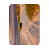 海岸線 |デンマーク，サルタムビーチ マグネット (縦)