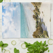 海岸線 |ナポリ桟橋、フロリダ州南西部 キッチンタオル (折り畳み)