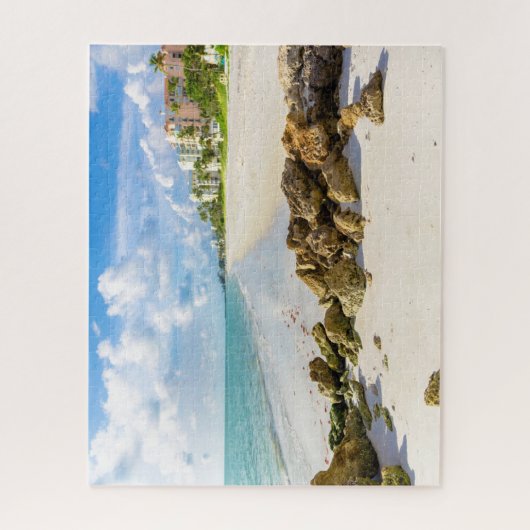 海岸線 |ナポリ桟橋、フロリダ州南西部 ジグソーパズル (縦)