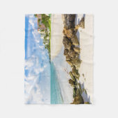 海岸線 |ナポリ桟橋、フロリダ州南西部 フリースブランケット (正面)