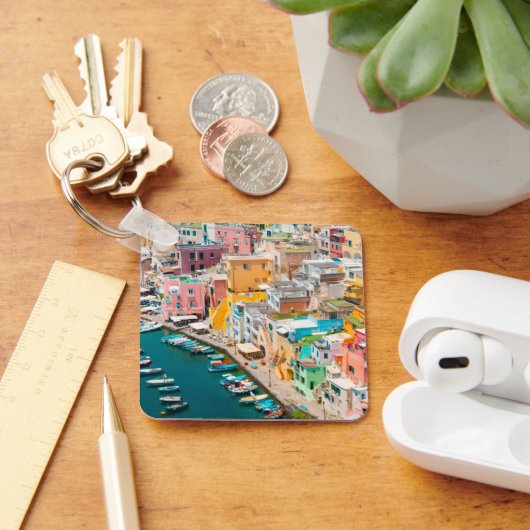 海岸線 |ナポリ・イタリア キーホルダー (デスク)