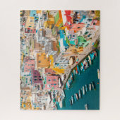 海岸線 |ナポリ・イタリア ジグソーパズル (縦)