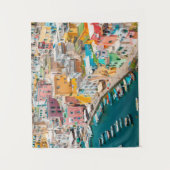 海岸線 |ナポリ・イタリア タペストリー (正面)