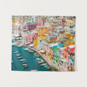 海岸線 |ナポリ・イタリア タペストリー (正面(横))