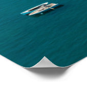 海岸線 |ナポリ・イタリア ポスター (角)