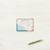 海岸線 |ナポリ・イタリア ポストイット (デスク上)