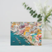 海岸線 |ナポリ・イタリア ポストカード (スタンド正面)