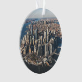 海岸線 |ニューヨーク・マンハッタン オーナメント (正面)