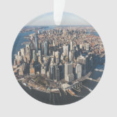 海岸線 |ニューヨーク・マンハッタン オーナメント (正面)