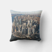 海岸線 |ニューヨーク・マンハッタン クッション (裏面)