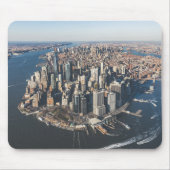 海岸線 |ニューヨーク・マンハッタン マウスパッド (正面)