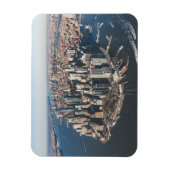 海岸線 |ニューヨーク・マンハッタン マグネット (縦)