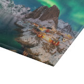 海岸線 |ノルウェー、ハンノイ、ロフテン諸島 カッティングボード (角)