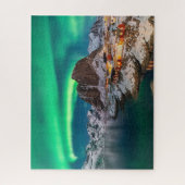 海岸線 |ノルウェー、ハンノイ、ロフテン諸島 ジグソーパズル (縦)