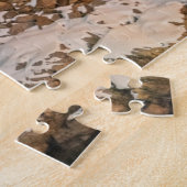 海岸線 |ノルウェー、ハンノイ、ロフテン諸島 ジグソーパズル (側面)