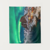 海岸線 |ノルウェー、ハンノイ、ロフテン諸島 タペストリー (正面)