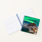 海岸線 |ノルウェー、ハンノイ、ロフテン諸島 ノートブック (内部)