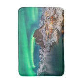 海岸線 |ノルウェー、ハンノイ、ロフテン諸島 バスマット (正面縦)