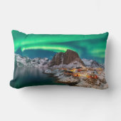海岸線 |ノルウェー、ハンノイ、ロフテン諸島 ランバークッション (正面)
