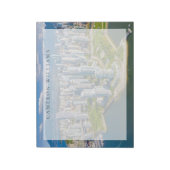 海岸線 |バンクーバー、ブリティッシュコロンビア、カナダ ノートパッド (回転)