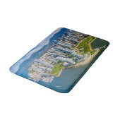 海岸線 |バンクーバー、ブリティッシュコロンビア、カナダ バスマット (アングル)