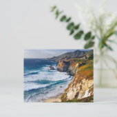 海岸線 |ビッグサー，カリフォルニア ポストカード (スタンド正面)