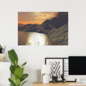 海岸線 ポスター (ホームオフィス)