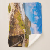 海岸線 |調理師のシャム、ヨット、オレゴン シェルパブランケット (正面)