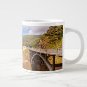 海岸線 |調理師のシャム、ヨット、オレゴン ジャンボコーヒーマグカップ (右)