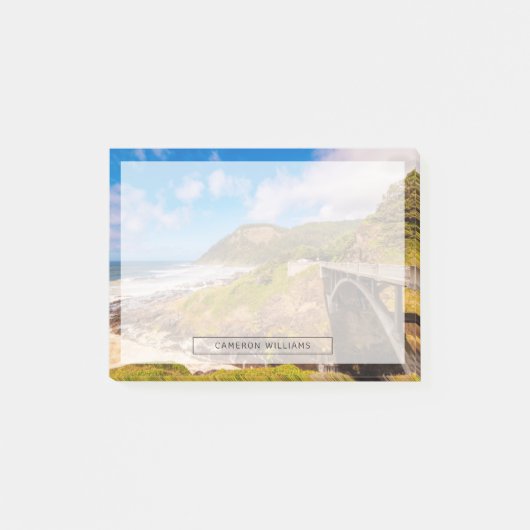 海岸線 |調理師のシャム、ヨット、オレゴン ポストイット (正面)