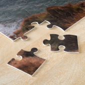 海岸線 | Bixby Bridge, Big Sur California ジグソーパズル (側面)