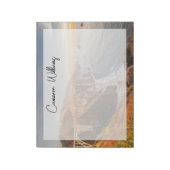 海岸線 | Bixby Bridge, Big Sur California ノートパッド (回転)