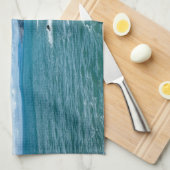 海岸線 | Marin Headlands，カリフォルニア キッチンタオル (四つ折り)