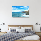 海岸線 | Marin Headlands，カリフォルニア キャンバスプリント (インサイチュ (寝室))