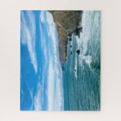 海岸線 | Marin Headlands，カリフォルニア ジグソーパズル (縦)