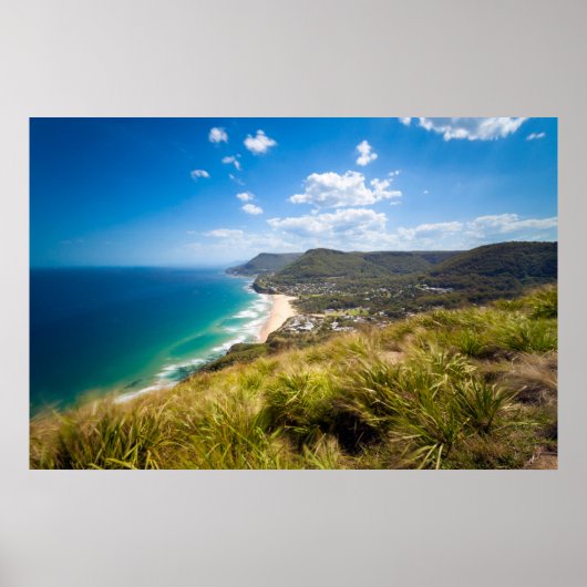 海岸線 | New South Wales，オーストラリア ポスター (正面)