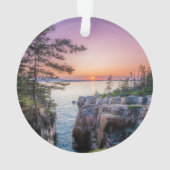 海岸線 | Ravens Nest Acadiaナショナルパークメイン オーナメント (裏面)