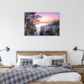 海岸線 | Ravens Nest Acadiaナショナルパークメイン キャンバスプリント (インサイチュ (寝室))