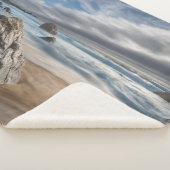 海岸線 | Stormy Big Sur，カリフォルニア シェルパブランケット (3/4)