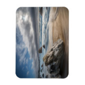 海岸線 | Stormy Big Sur，カリフォルニア マグネット (縦)