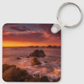 海岸線 | Sunset Pacific Grove Carmel California キーホルダー (裏面)