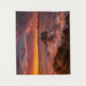海岸線 | Sunset Pacific Grove Carmel California タペストリー (正面)