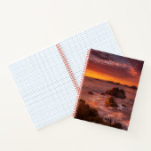 海岸線 | Sunset Pacific Grove Carmel California ノートブック (内部)