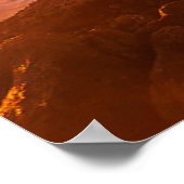 海岸線 | Sunset Pacific Grove Carmel California ポスター (角)