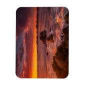 海岸線 | Sunset Pacific Grove Carmel California マグネット (縦)